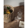 Ceramic basket L cashmere