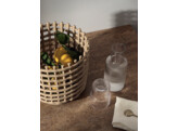 Ceramic basket L cashmere