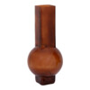 UNC vase Eve rustic brown