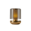 Firefly table light gold smoked