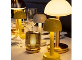 Firefly table light gold smoked