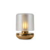 Firefly table light gold frosted