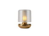 Firefly table light gold frosted