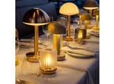 Firefly table light gold frosted