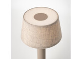 Two table light beige / beige linen