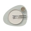 Table mat curve L nupo metallic