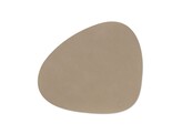 Table mat curve L nupo clay brown