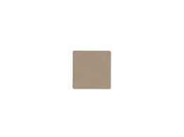 Glass mat square nupo clay brown