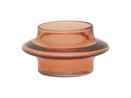 UNC tealight holder Hea peach pink