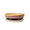 70s ceramics berry bowl sunset