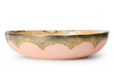 70s ceramics salad bowl sunflower