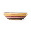 70s ceramics curry bowl hibiscus per stuk