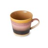 70s ceramics cappuccino mug sunset