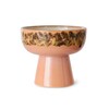 70s ceramics tapas bowl on base L lush