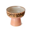 70s ceramics tapas bowl on base L lush