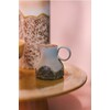 70s ceramics milk jug shell