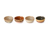 70s ceramics XS bowl marine set of 4