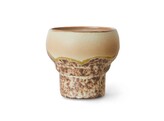 70s ceramics lungo mugs coral set of 2