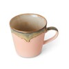 70s ceramics cappuccino mug blossom