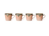70s ceramics americano mug blossom