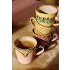 70s ceramics americano mug blossom