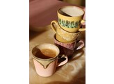 70s ceramics americano mug blossom