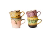70s ceramics americano mugs radiant set of 4