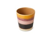 70s ceramics coffee mug sunset