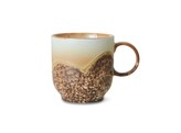 70s ceramics cafe mug shell
