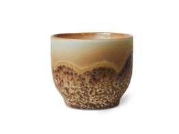 70s ceramics cafe cup shell