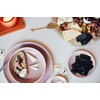 Chef Ceramics side plate rustic pink