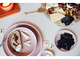 Chef Ceramics side plate rustic pink