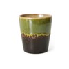 70s ceramics coffee mug algae