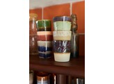 70s ceramics coffee mug algae