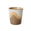 70s ceramics coffee mug oasis