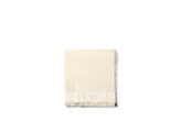 Weaver throw off white
