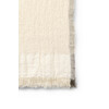 Weaver throw off white