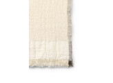 Weaver throw off white