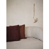 Moor cushion dark pecan