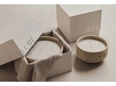 Indoor candle XL ivory white
