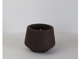 Outdoor Floor candle M charcoal brown
