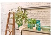 WAVES - vaas - glas - DIA 8 x H 15 6 cm - aqua