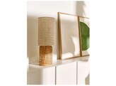 ILLUSION - muur deco - papier mache / dennenhout - L 60 x H 90 cm - groen