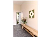 ILLUSION - muur deco - papier mache / dennenhout - L 60 x H 60 cm - groen