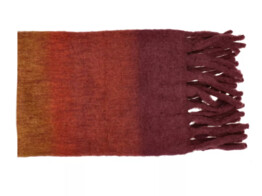 MELANGE - plaid - wol / acryl - L 170 x W 130 cm - mix van kleuren