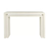 VERONA - console - kalkpleister - L 105 x W 40 x H 70 cm - gebroken wit