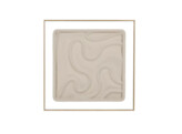 LA MAREE BASSE - muur deco - hout - L 60 x W 3 5 x H 60 cm - beige