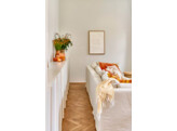 ILLUSION - muur deco - papier mache / dennenhout - L 60 x H 90 cm - wit