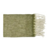 MELANGE - plaid - wol / acryl - L 170 x W 130 cm - groen