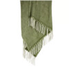 MELANGE - plaid - wol / acryl - L 170 x W 130 cm - groen